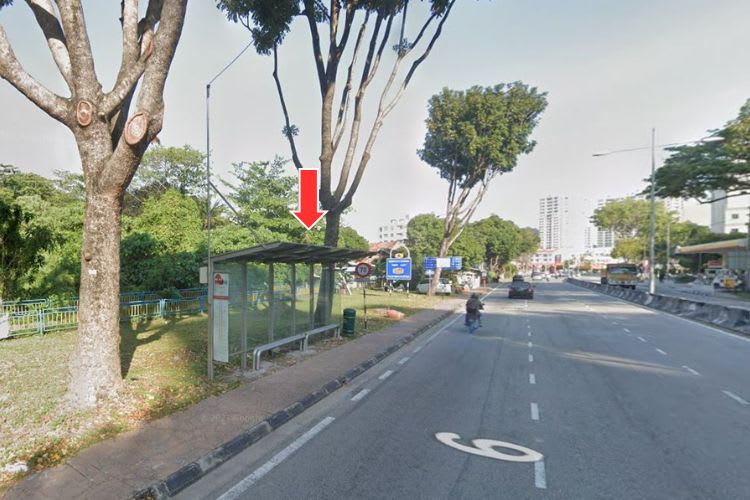 5 Panel Bus Shelter Billboard at Jalan Tanjung Tokong, Tanjung Tokong, Penang (5 panels)