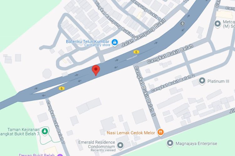 Jalan Teluk Kumbar, Bayan Lepas, Penang (4 panels, 2 side panels)