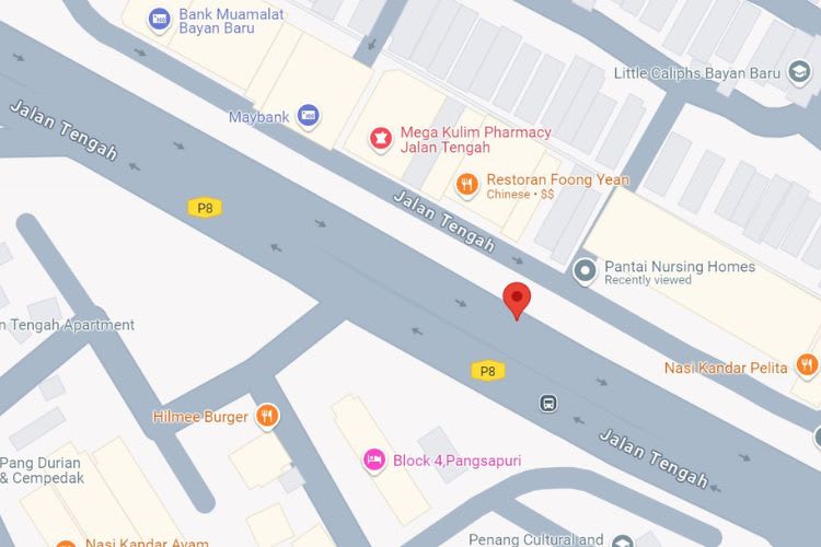 Jalan Tengah, Bayan Lepas, Penang (4 panels, 2 side panels)