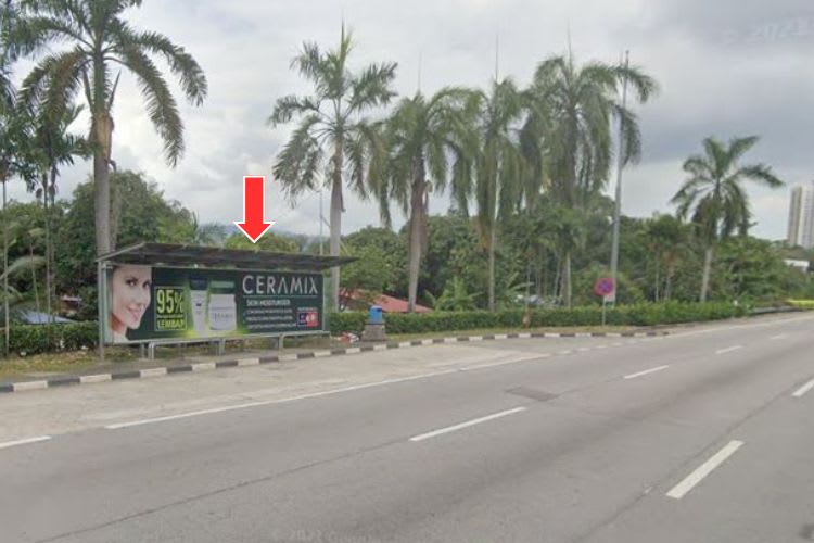 7 Panel Bus Shelter Billboard at Lebuhraya Tun Dr. Lim Chong Eu, Gelugor, Penang (7 panels)