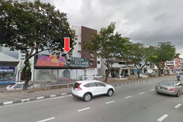 5 Panel Bus Shelter Billboard at Lebuhraya Tun Dr. Lim Chong Eu, Georgetown, Penang (5 panels)