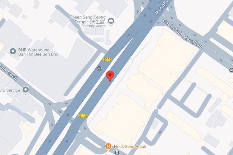 Lebuhraya Tun Dr. Lim Chong Eu, Georgetown, Penang (5 panels)