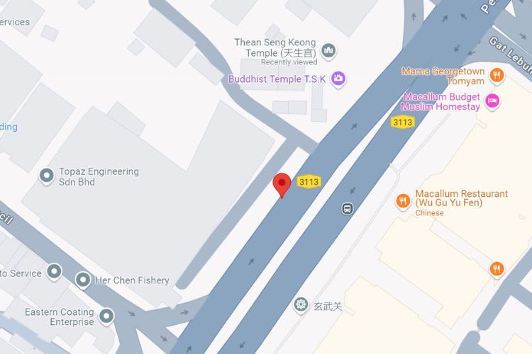 Lebuhraya Tun Dr. Lim Chong Eu, Georgetown, Penang (5 panels)