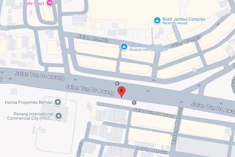 Jalan Tun Dr. Awang, Bayan Lepas, Penang (4 panels, 2 side panels)