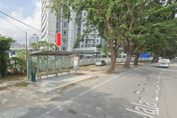 5 Panel Bus Shelter Billboard at Jalan Tun Dr. Awang, Bayan Lepas, Penang (5 panels)