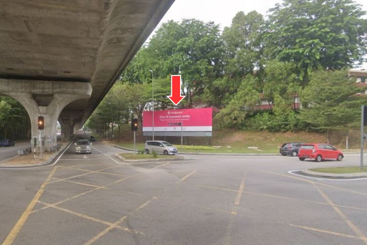 1 Panel Free Standing Billboard at Persiaran Kewajipan / Jalan Kemajuan Subang, Subang Jaya, Selangor