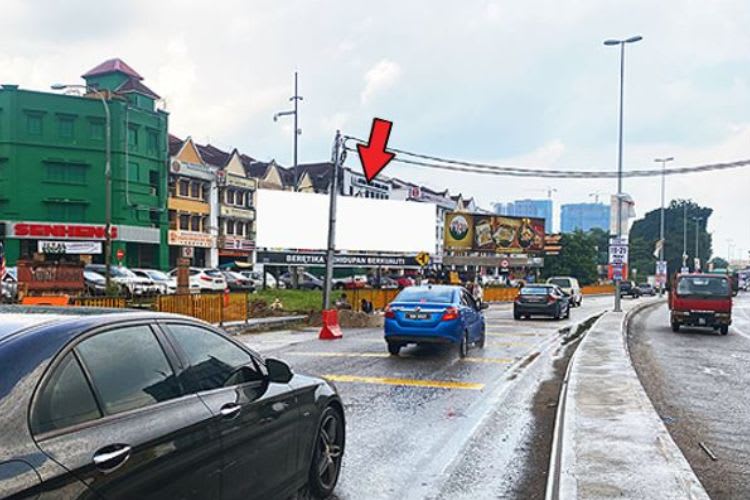 1 Panel Free Standing Billboard at Jalan Balakong, Cheras, Selangor (infront NSK Batu 11 Cheras)