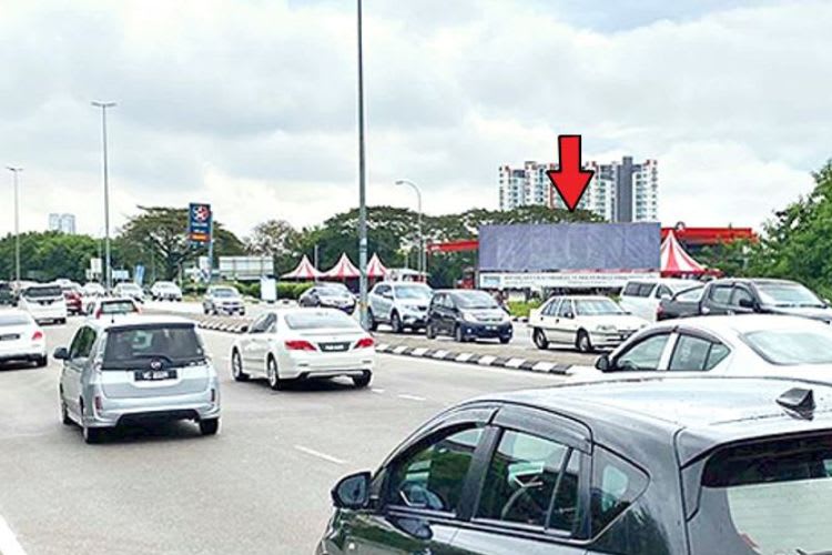 1 Panel Free Standing Billboard at Jalan Song Ban Kheng, Bukit Mertajam, Penang (near Caltex Petrol Station)