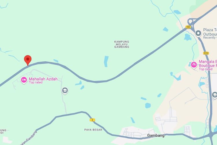 ECE Highway KM210.1, Kuantan, Pahang (from Exit Gambang)