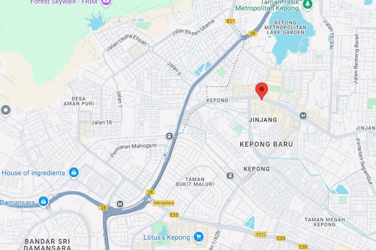 Jalan Kepong, Kuala Lumpur (next to Senheng Kepong)