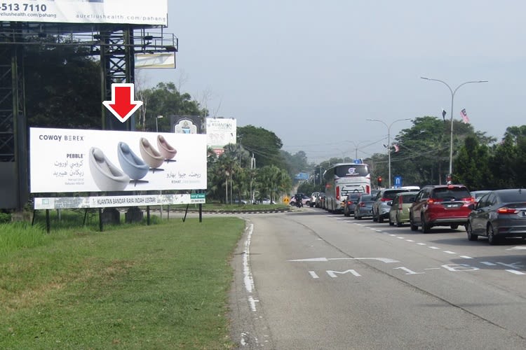 1 Sided Free Standing Billboard at Bandar Indera Mahkota, Kuantan, Pahang (Near Kuantan Medical Centre)