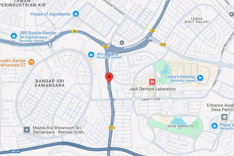 LDP Highway KM0.7, Petaling Jaya, Selangor (near Desa Park City)