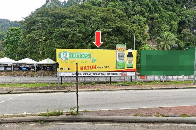 1 Panel Free Standing Billboard at Jalan Batu Caves / Jalan Taman Samudera, Batu Caves, Selangor (opposite Giant Batu Caves)