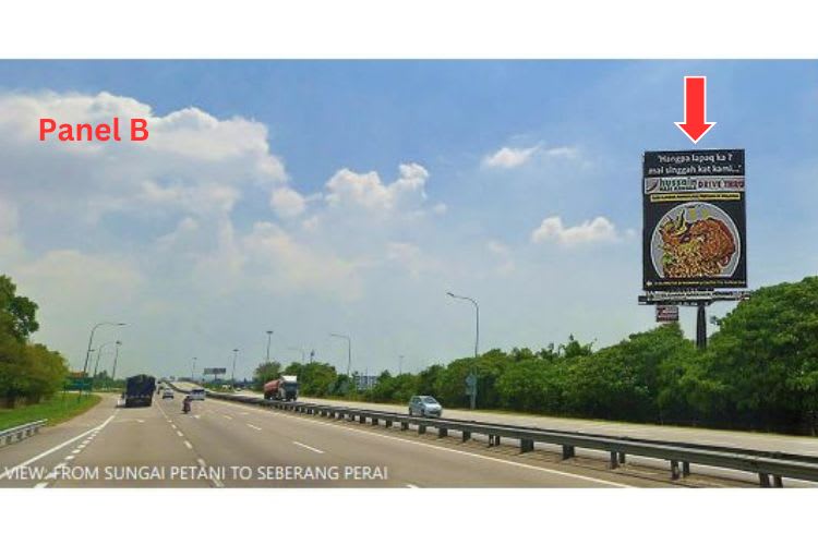 NSE KM 128.7, Butterworth, Penang