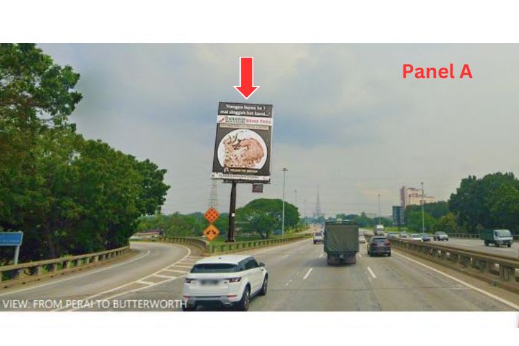 NSE KM137.7, Perai, Penang (near Penang 1st Bridge Toll Plaza)