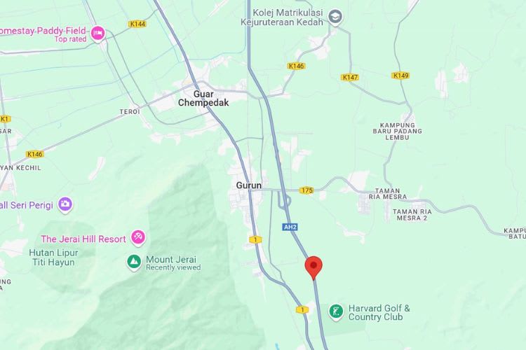 NSE Highway KM 86.4, Gurun, Kedah