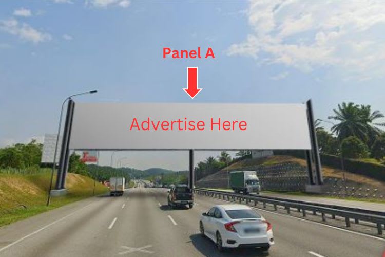 2 Sided Gantry Billboard at NSE Highway KM 278.1, Labu, Negeri Sembilan