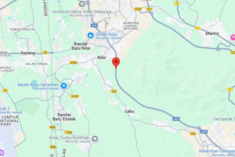 NSE Highway KM 278.1, Labu, Negeri Sembilan