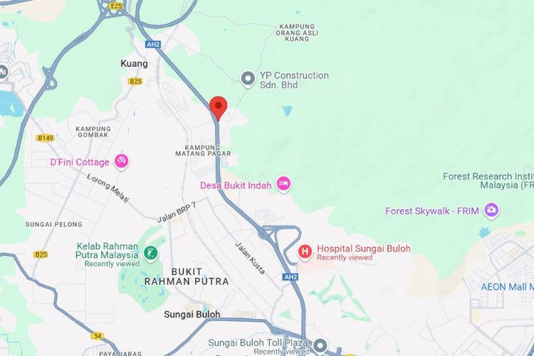 NSE Highway KM450, Sungai Buloh, Selangor