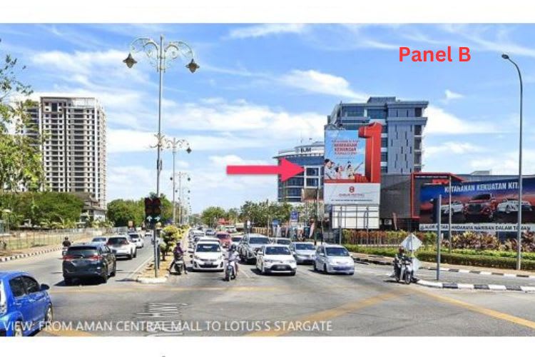 Darul Aman Highway / Jalan Teluk Wanjah, Alor Setar, Kedah (infront Aman Central Mall)