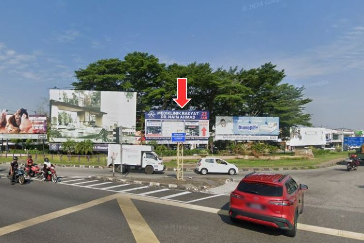 1 Panel Free Standing Billboard at Sultanah Bahiyah Highway / Jalan Tandop, Alor Setar, Kedah