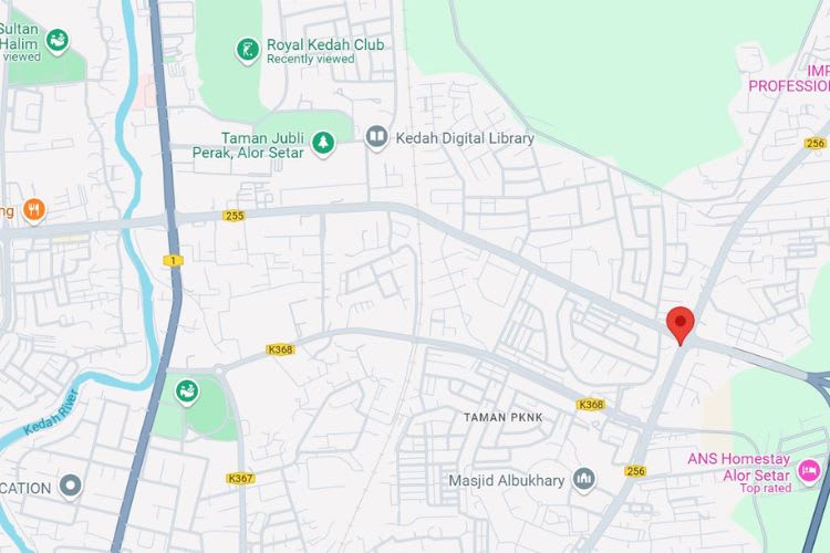 Jalan Sultanah / Jalan Langgar, Alor Setar, Kedah (near Toll Plaza Utara Alor Setar)