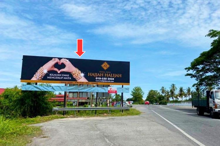 Jalan Kangar - Alor Setar, Jerlun, Ayer Hitam, Kedah (towards Ayer Hitam)