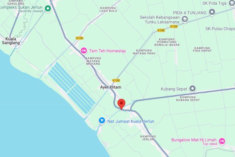 Jalan Kangar - Alor Setar, Jerlun, Ayer Hitam, Kedah (towards Ayer Hitam)