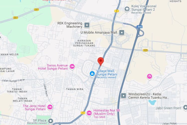 Jalan Badlishah / Jalan Ria, Sungai Petani, Kedah