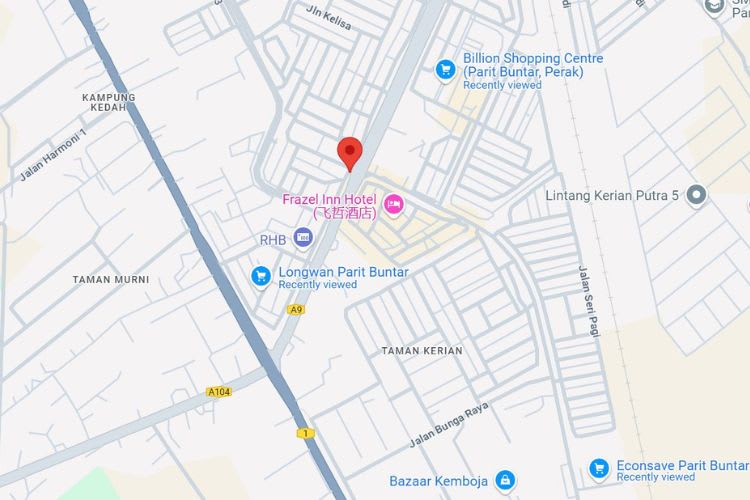 Jalan Perusahaan / Jalan Taiping, Parit Buntar, Perak (near Petronas Station Parit Buntar)