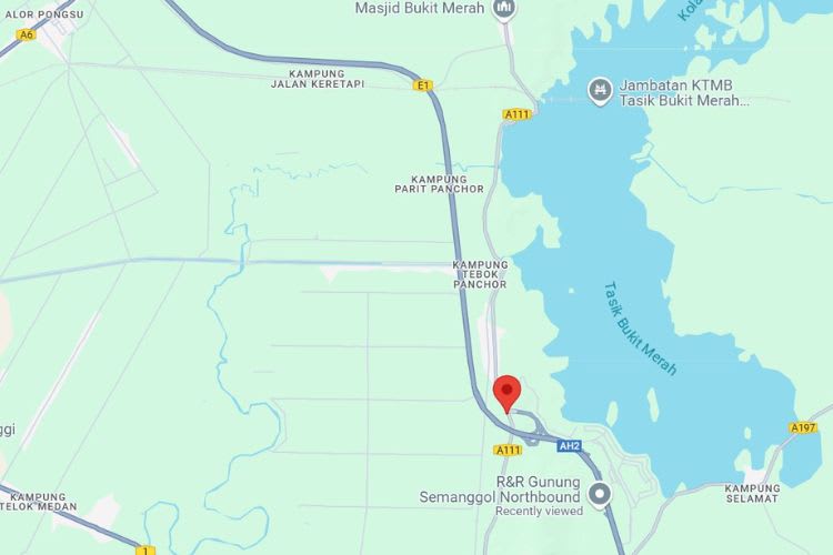 Toll Plaza Bukit Merah, Gunung Semanggol, Perak