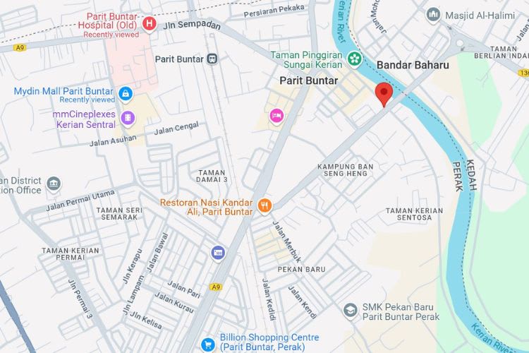 Jalan Sungai / Jalan Abdul Raof, Parit Buntar, Perak