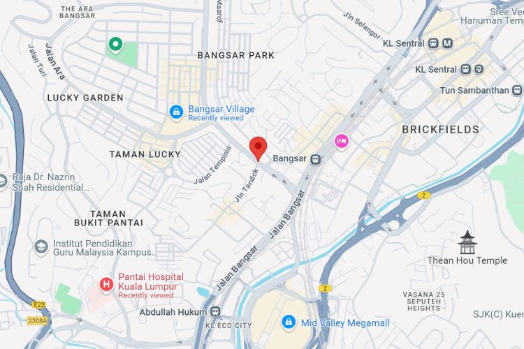 Bangsaria, Jalan Maarof, Kuala Lumpur (attached to UOB Bangsar Building)