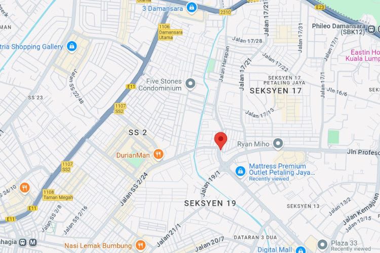 Jalan Harapan, Petaling Jaya, Selangor (near Lisa De Inn Hotel)