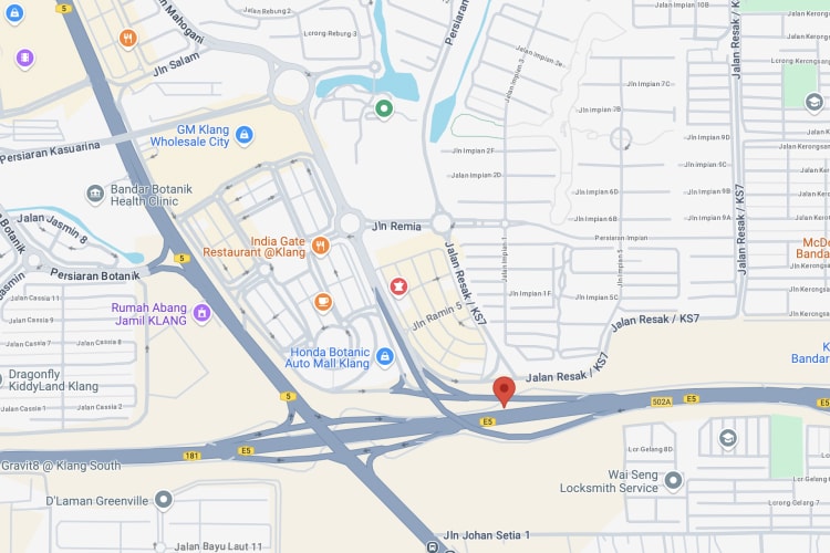 KESAS KM19.3 Botanic, Klang, Selangor (near Exit 502 Banting)