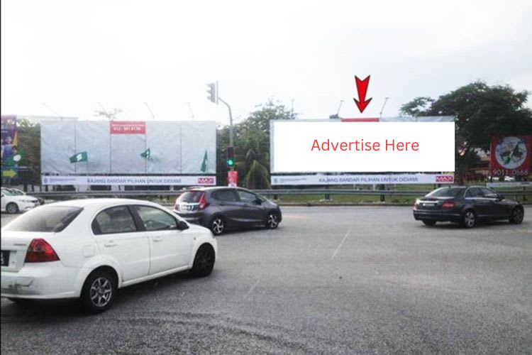 1 Panel Free Standing Billboard at Persiaran Mahkota Cheras 1, Kajang, Selangor