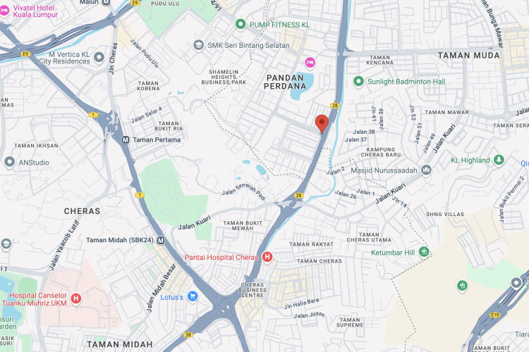 MRR2 Pandan Perdana / Cheras, Ampang Jaya, Selangor