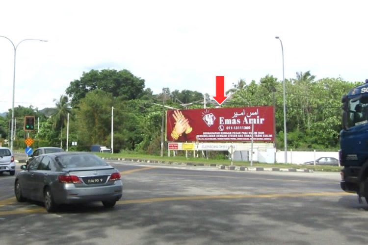 1 Panel Free Standing Billboard at Jalan Bukit Awi, Kulim, Kedah (near Kulim Police HQ)