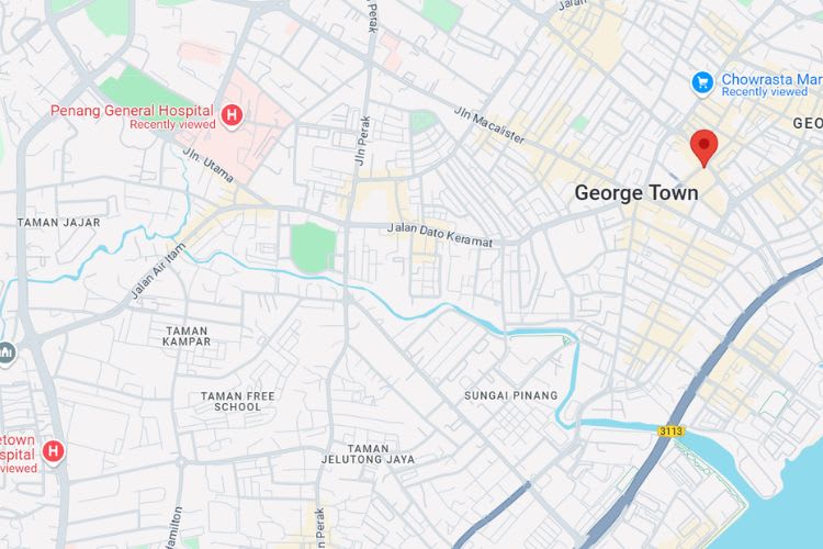 Jalan Ria, George Town, Penang (attached to Prangin Mall KOMTAR, above CIMB)