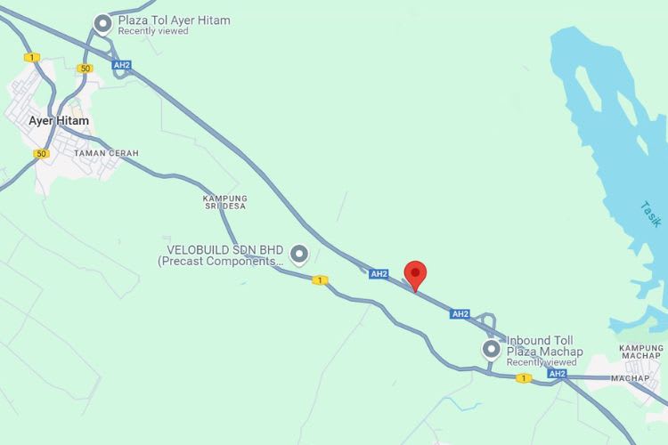 NSE Highway KM74, Simpang Renggam, Johor