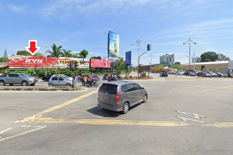 1 Panel Free Standing Billboard at Jalan Tok Ku - Jalan Kota Bharu, Kuala Terengganu, Terengganu