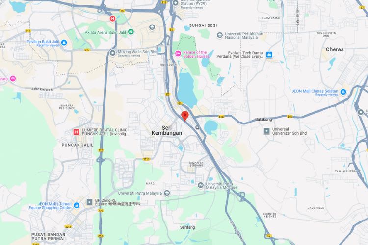 NSE Highway KM307.9, Seri Kembangan, Selangor (near R&R Serdang)