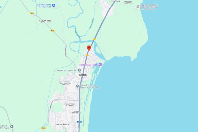 Jalan Kemaman - Dungun, Kerteh, Terengganu