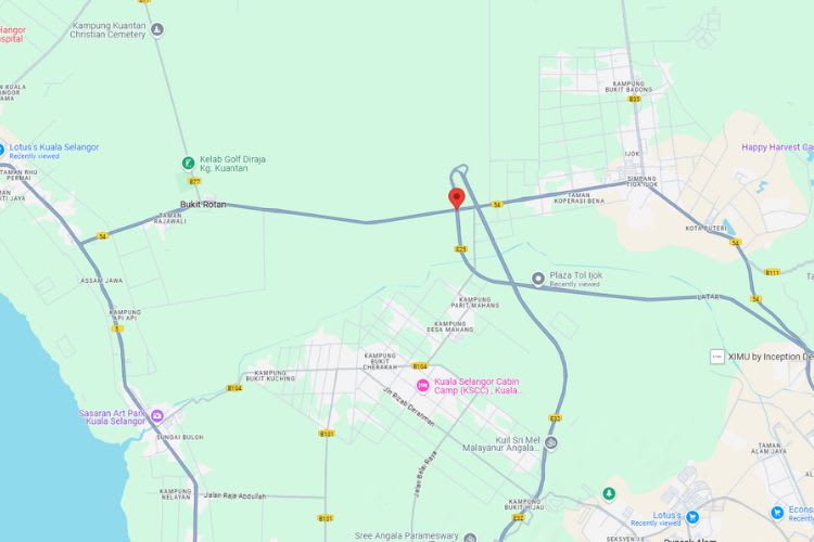 LATAR Highway KM0.0, Jeram, Selangor (to Rawang before Ijok Tol (B))