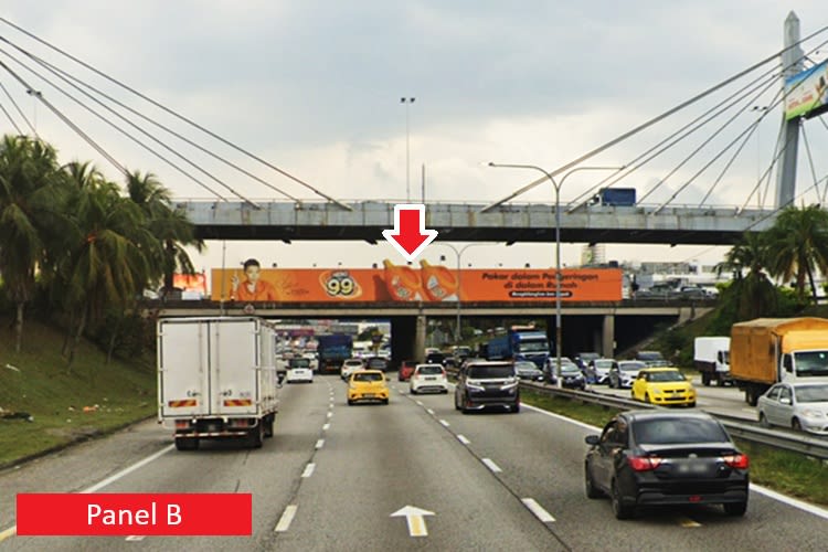 Federal Highway KM28.2 / LDP Highway, Petaling Jaya, Selangor (Near KTM Setia Jaya)