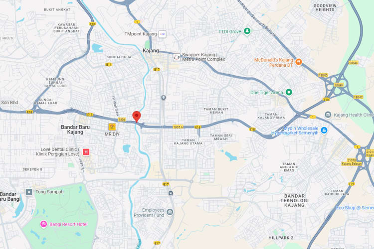 SILK KM21.9, Kajang, Selangor (in between Kajang and Bangi)