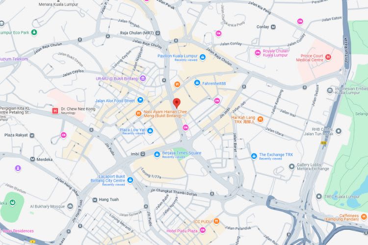 Jalan Sultan Ismail, Kuala Lumpur (near Lot 10 & Bukit Bintang Monorel Station)