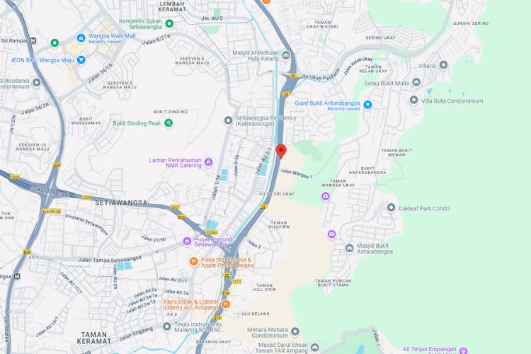 Petron MRR2 Bukit Antarabangsa, Ampang Jaya, Selangor