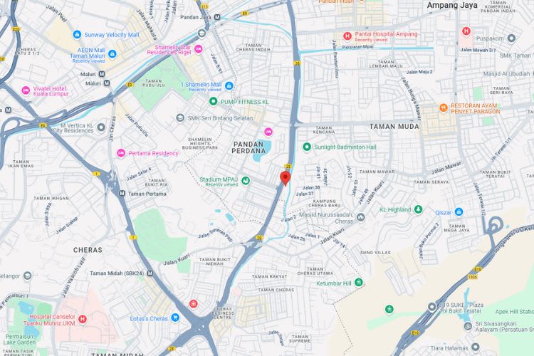 Petron MRR2 Safari, MRR2 Highway, Ampang Jaya, Selangor