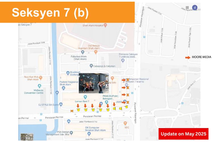 Jalan Plumbum R7/R, Shah Alam, Selangor (infront Storehouses)